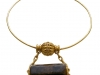 A 22k Gold and Archaic Jade Necklace by Helen Woodhull,1971-1